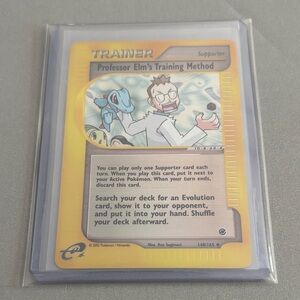 Pokemon TCG: Professor Elm’s Training Method 148/165 Reverse Holo